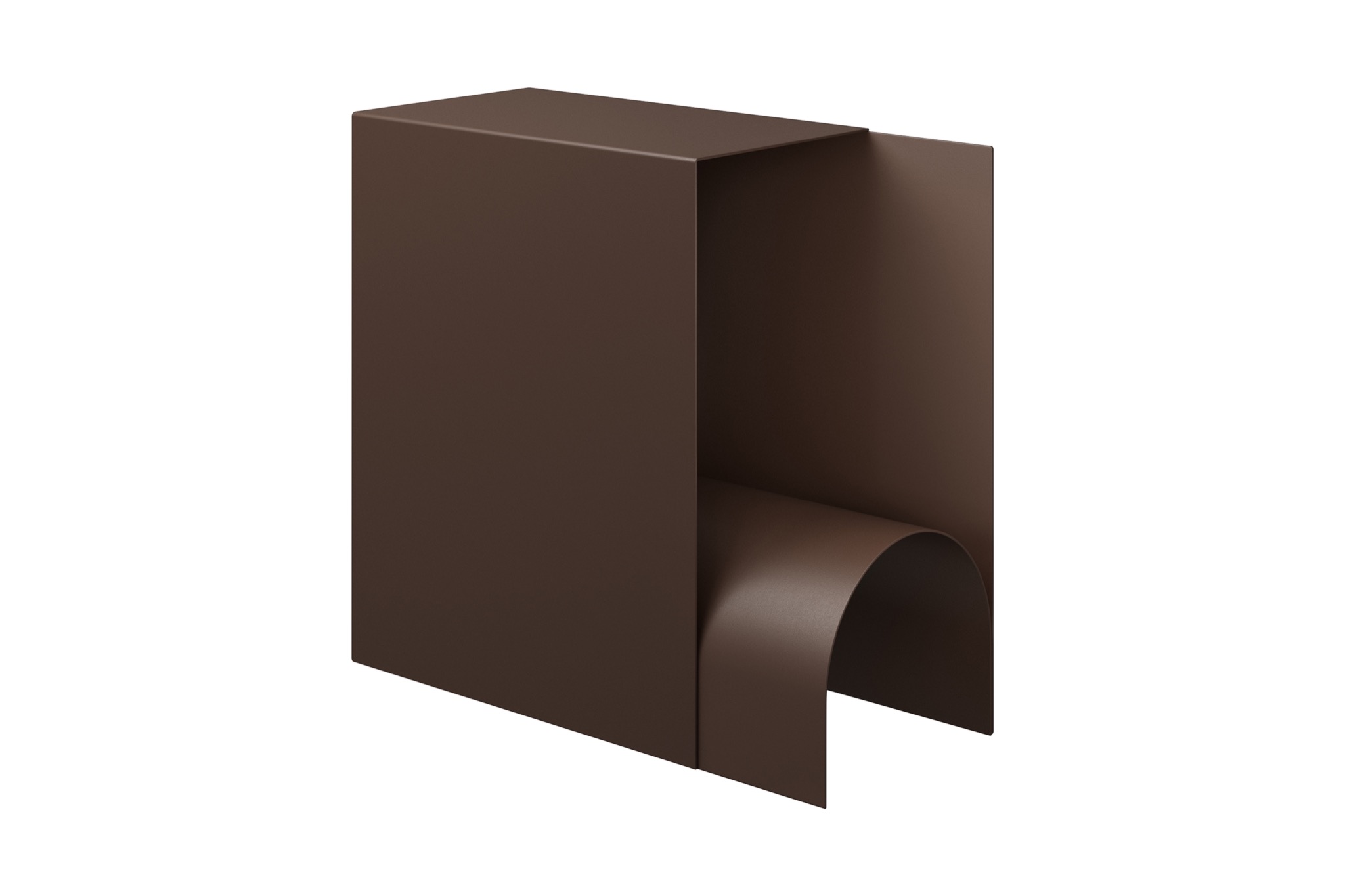 Glyph Side Table Alpha, Chocolate Brown , Art. no. 30664 (image 2)