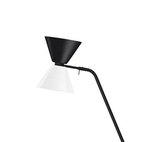 Alphabeta Floor Lamp, Black / White (UK)