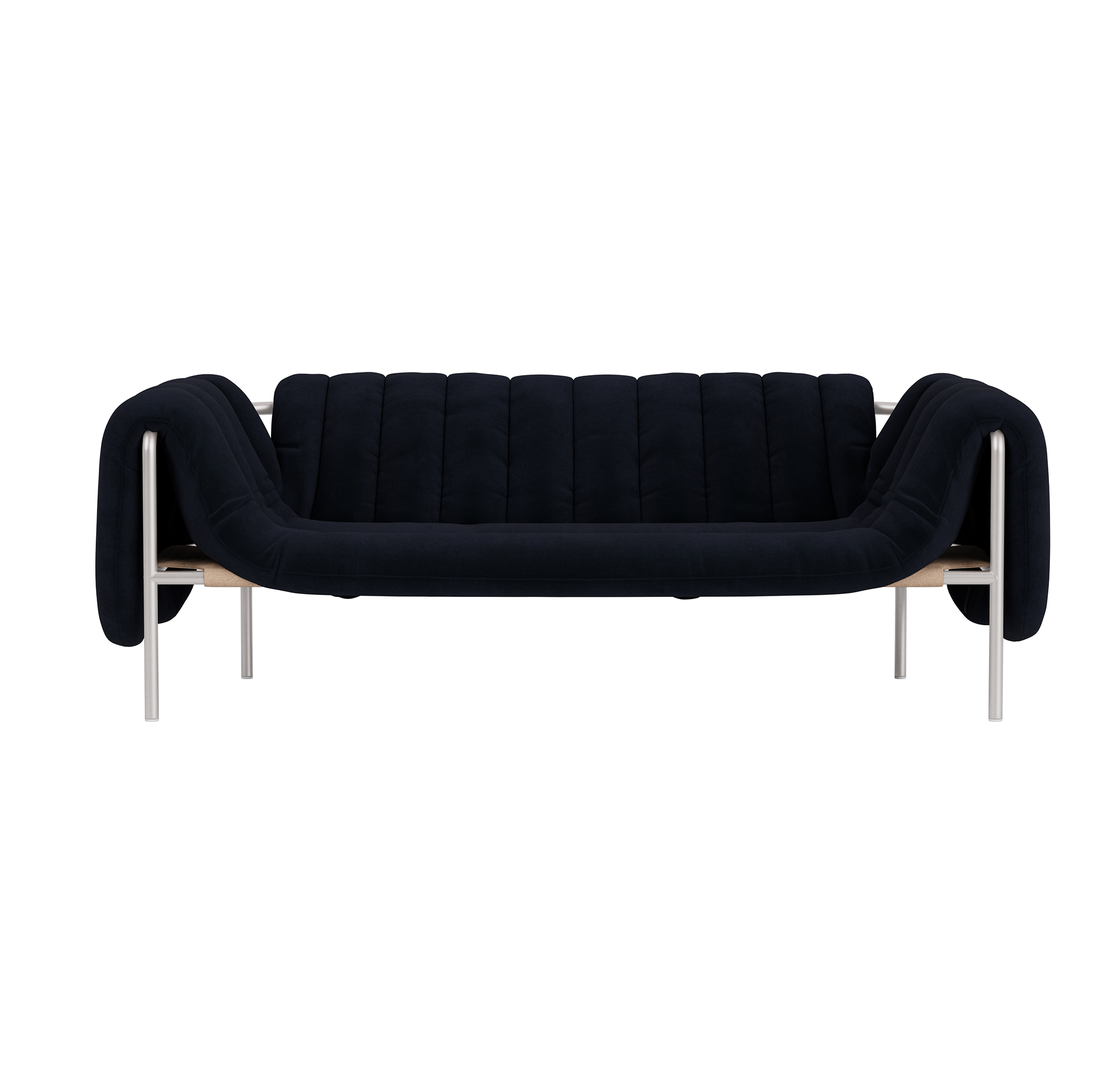 Puffy 2.5-seater Sofa, Velluto Coex VL30 / Stainless, Art. no. 31865 (image 2)