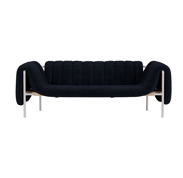 Puffy 2.5-seater Sofa, Velluto Coex VL30 / Stainless, Art. no. 31865 (image 2)