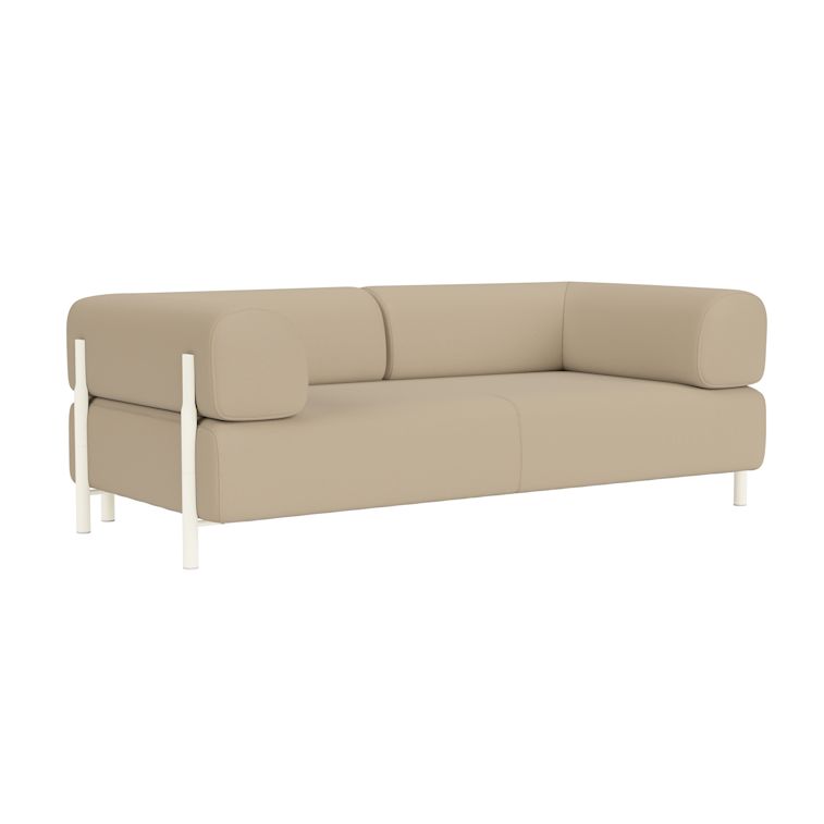 Palo 2-seater Sofa with Armrests, Autumn 221/White , Art. no. 90455 (image 1)