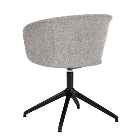 Kendo Swivel Chair 4-star Return, Porcelain / Black