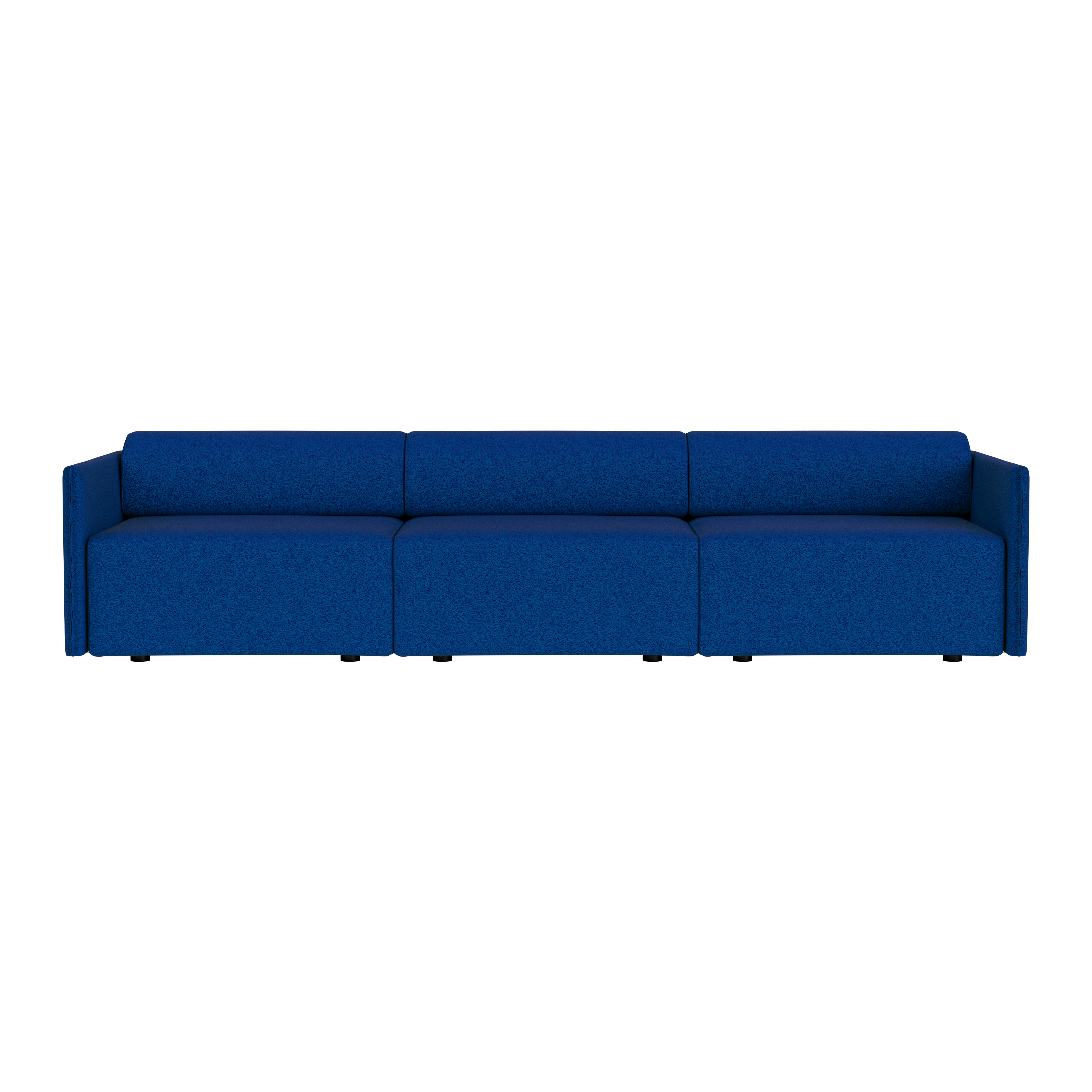 Palo Block 3-seater Sofa Low Back, Sera Cobalt (UK), Art. no. 94916 (image 2)