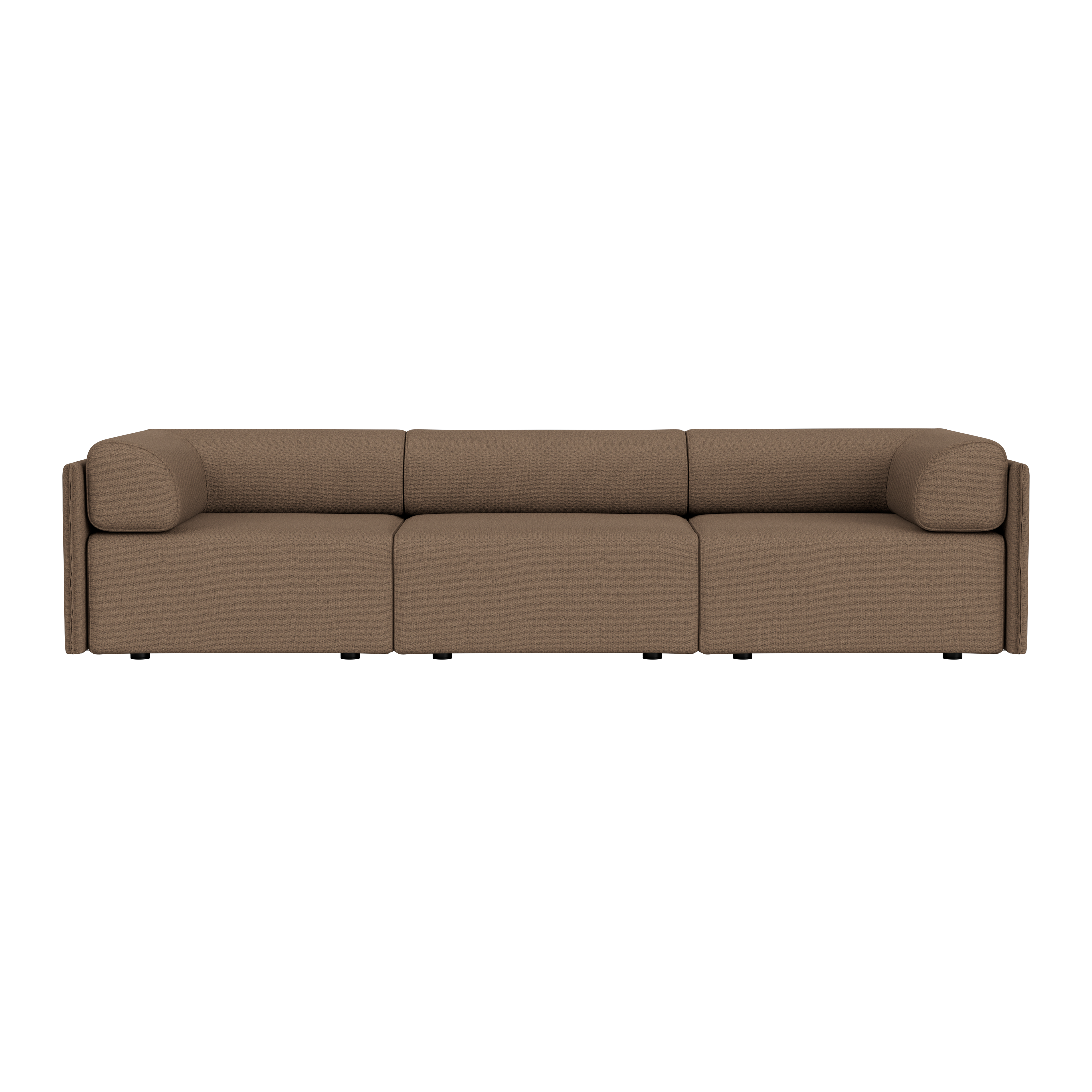Palo Block 3-seater Sofa Low Back with Armrests, Autumn 361 (UK), Art. no. 95107 (image 2)