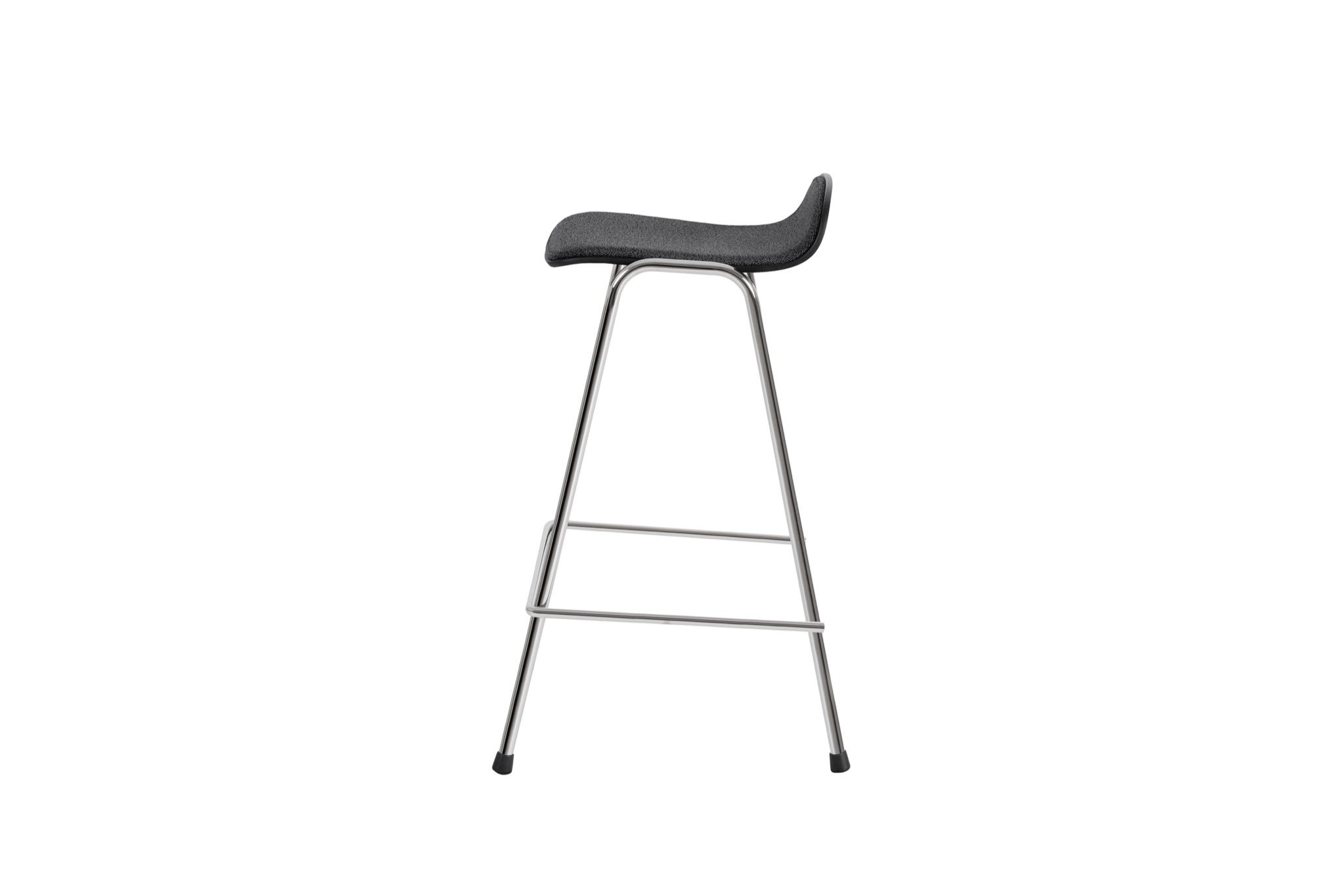 Touchwood Counter Stool, Graphite / Chrome, Art. no. 20150 (image 3)