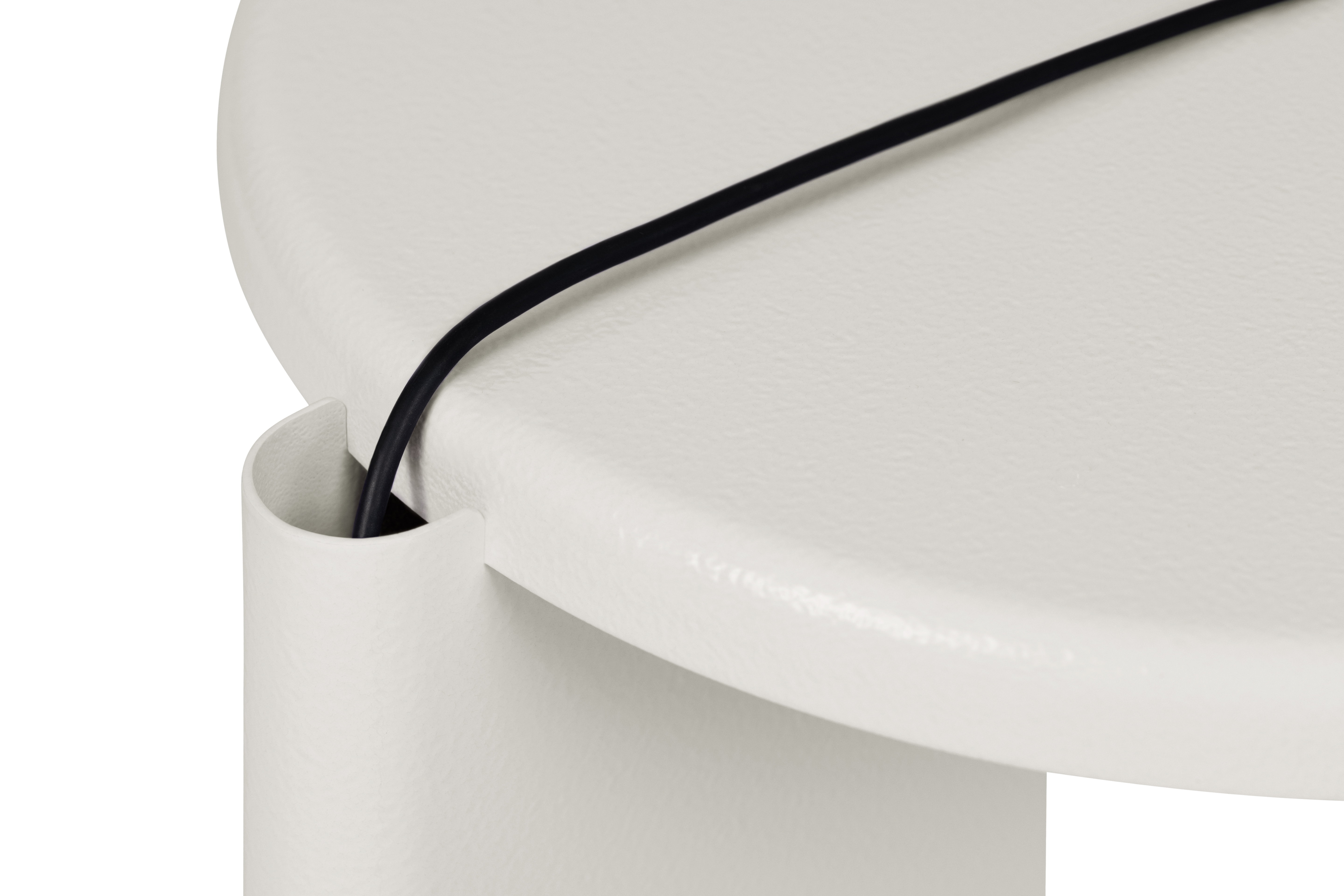 Lolly Side Table, Pure White Gloss, Art. no. 30587 (image 4)