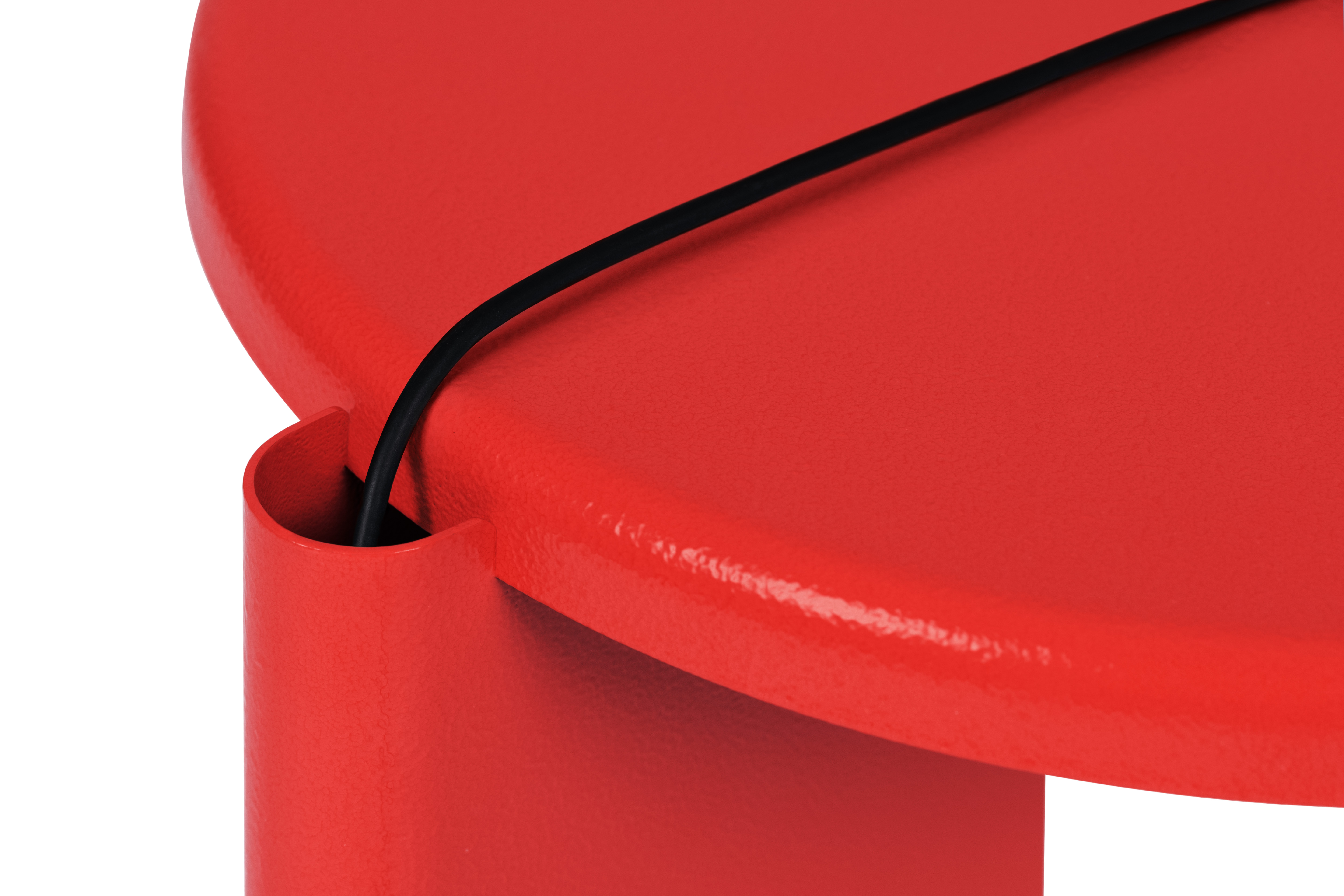 Lolly Side Table, Traffic Red Gloss, Art. no. 31040 (image 4)