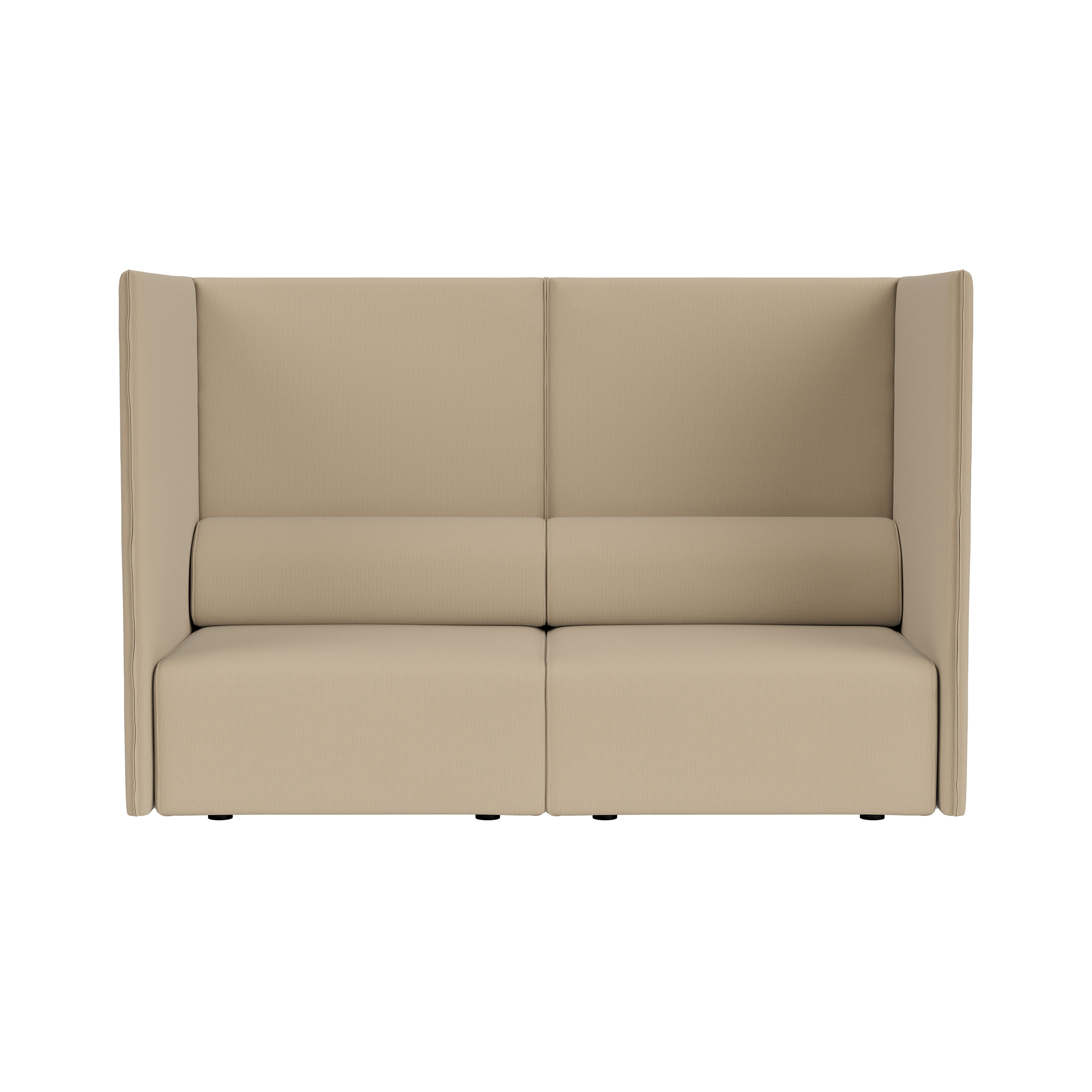 Palo Block 2-seater Sofa High Back, Autumn 221 (UK)