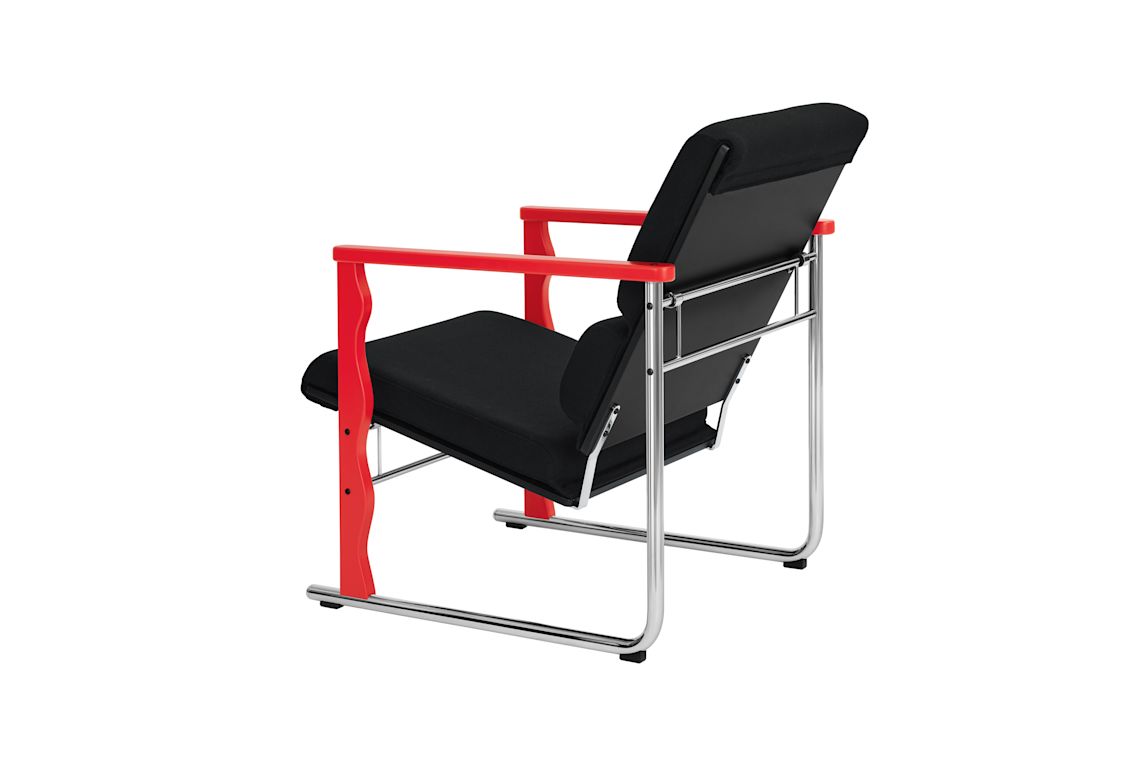Experiment Lounge Chair, 503 / Red / Black, Art. no. 30950 (image 4)