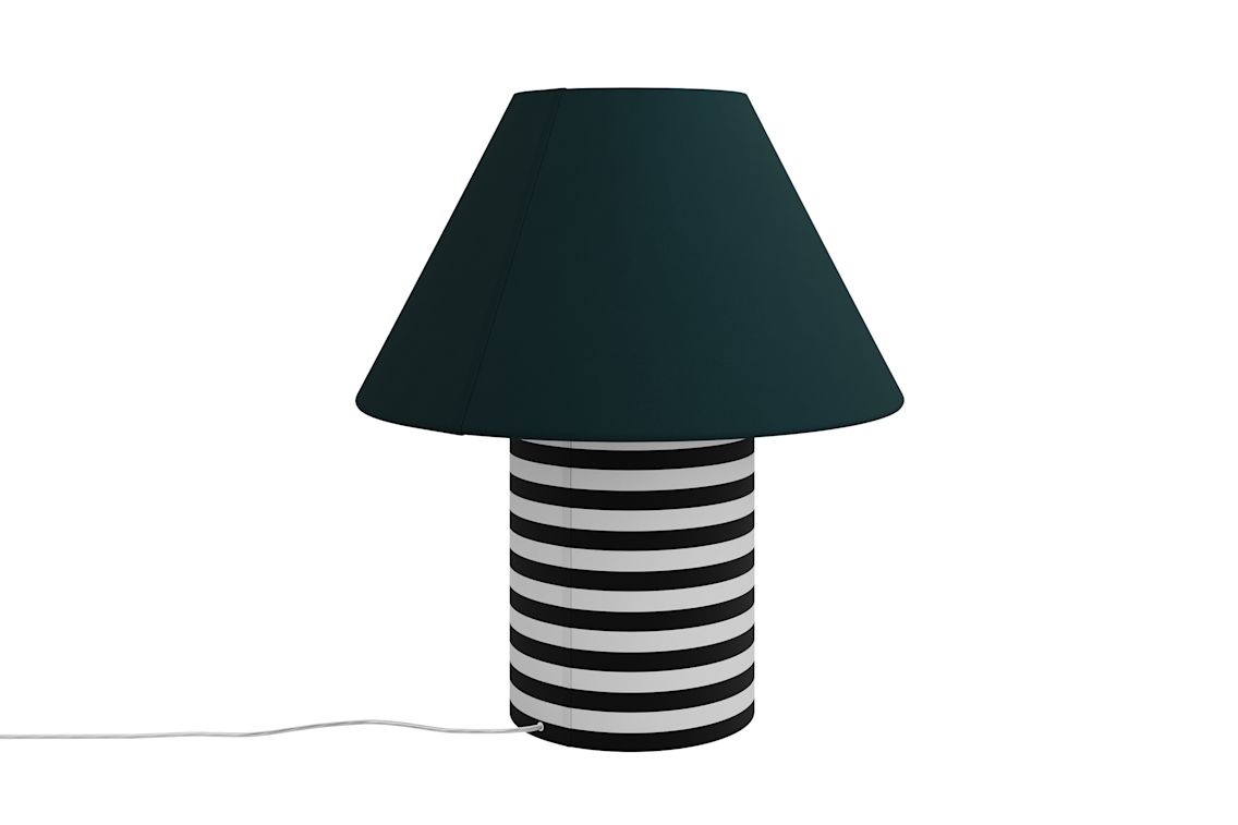 Toto Table Lamp Large, Pine / Black & White H Stripe (EU), Art. no. 31184 (image 3)