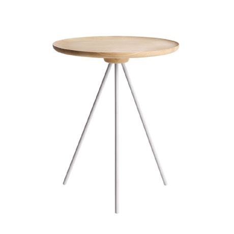 Key Side Table, Ash/White