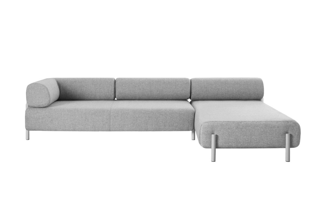 Palo Corner Sofa Right, Grey, Art. no. 12957 (image 1)