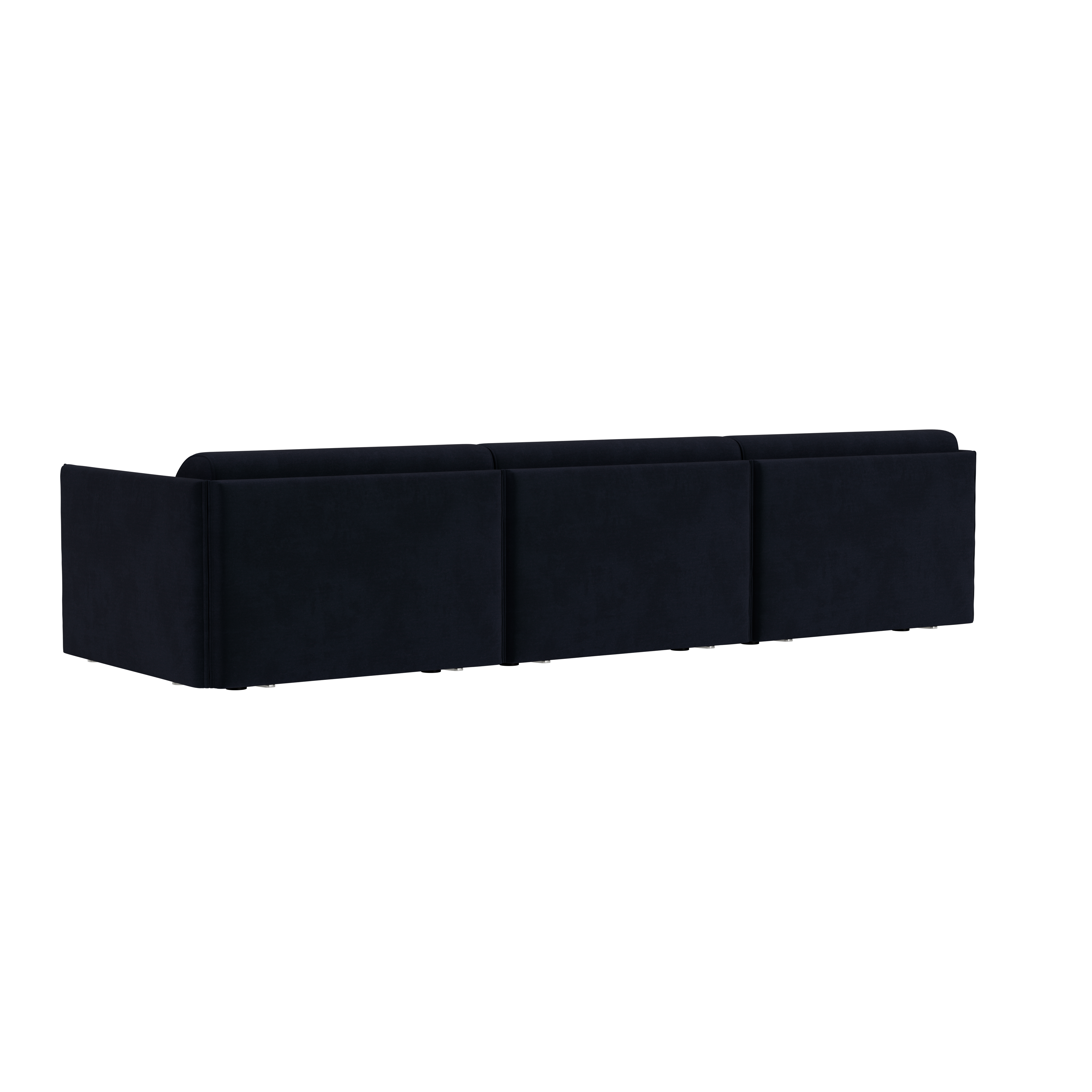 Palo Block 3-seater Sofa Low Back, Velluto Coex VL30, Art. no. 31929 (image 4)