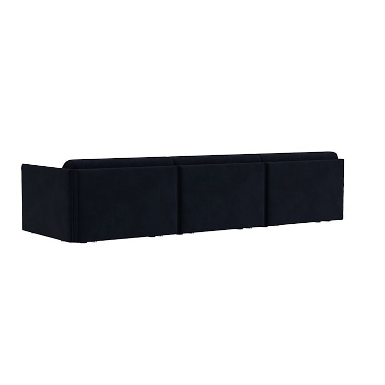 Palo Block 3-seater Sofa Low Back, Velluto Coex VL30, Art. no. 31929 (image 4)