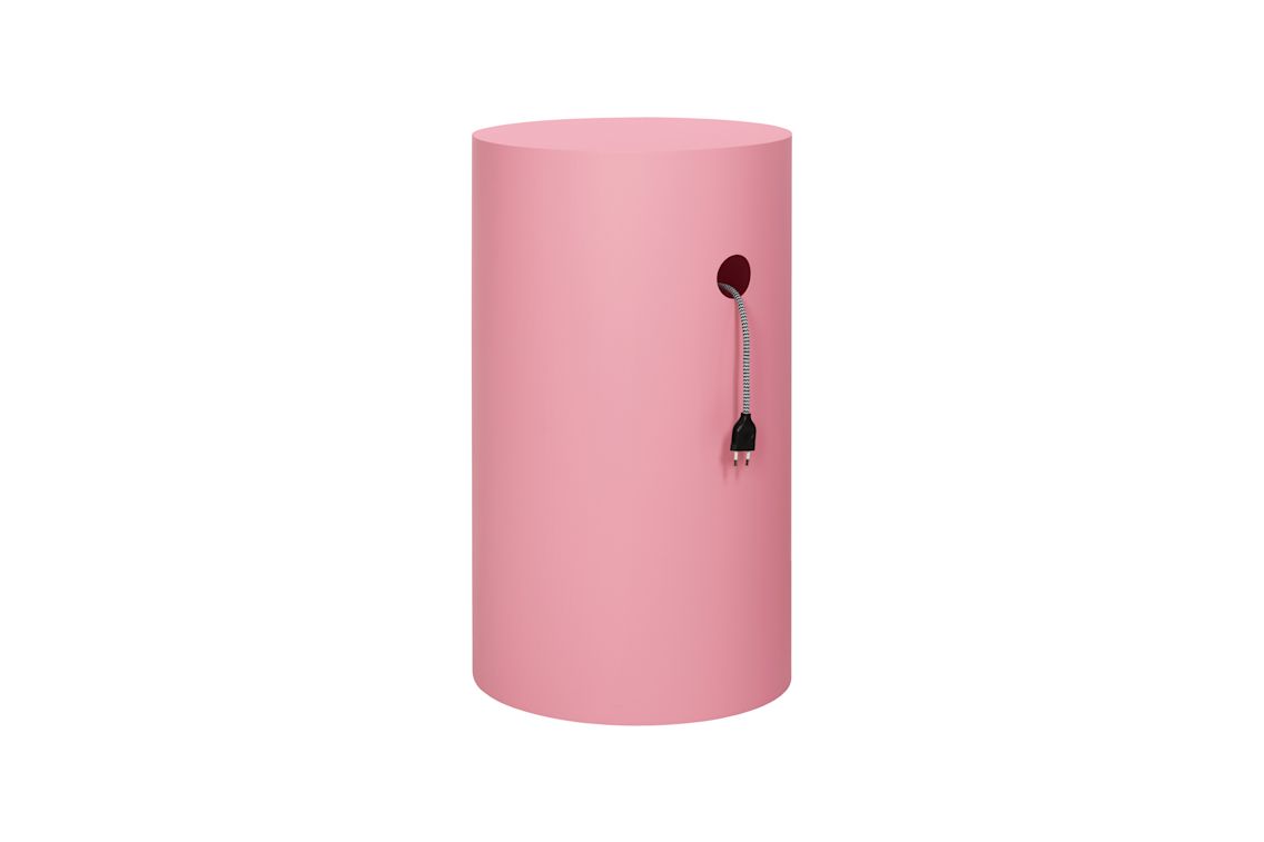 Hide Pedestal, Light Pink Textured, Art. no. 30752 (image 3)
