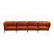 4-seater Sofa with Armrests
