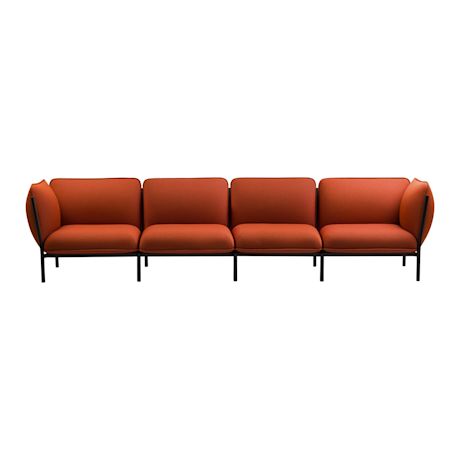 Kumo 4-seater Sofa with Armrests, Canyon