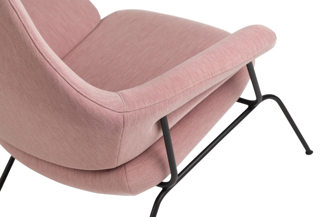 Hai Lounge Chair + Ottoman, Pink, Art. no. 20098 (image 5)
