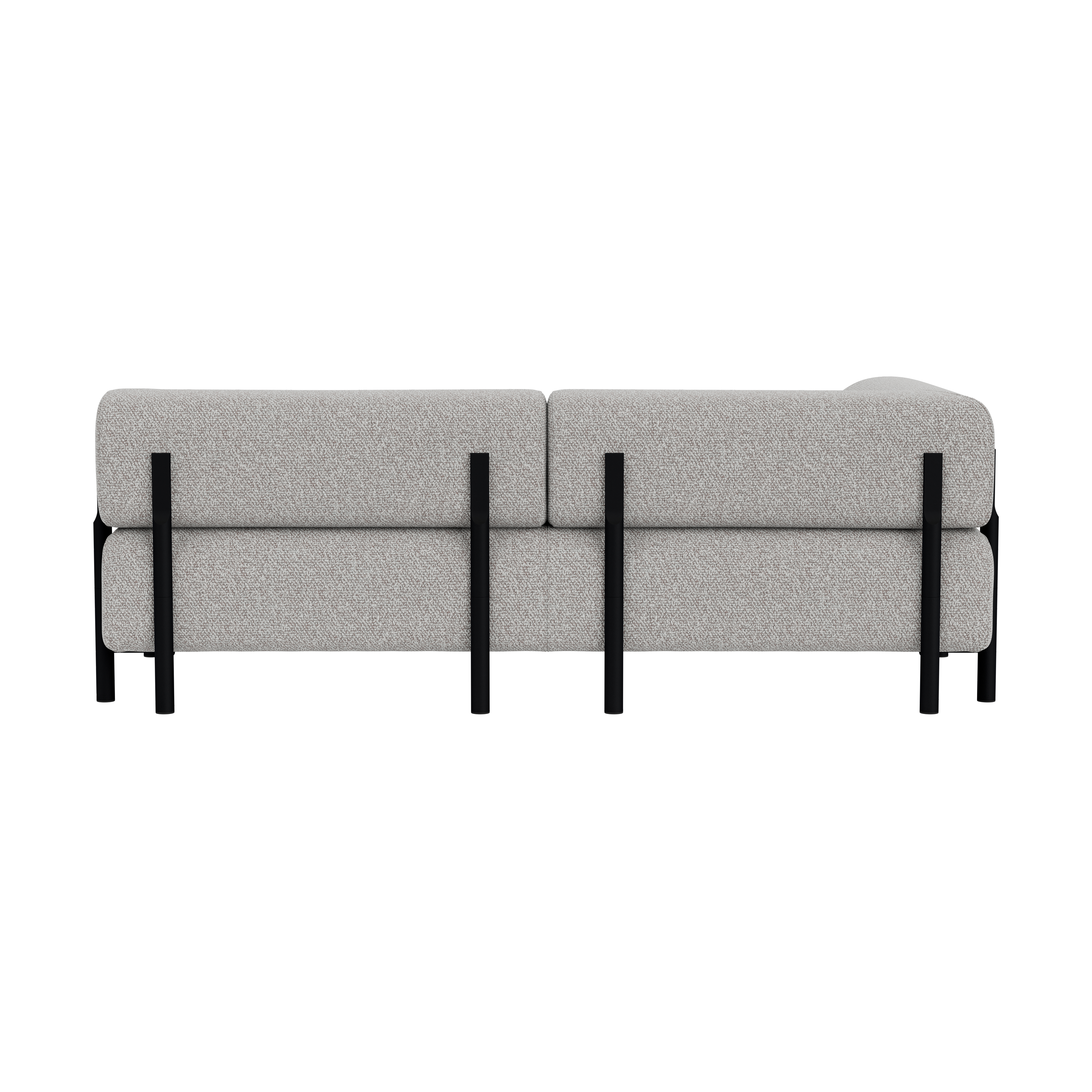 Palo 2-seater Sofa Chaise Left, Storr 612/Black, Art. no. 90779 (image 5)
