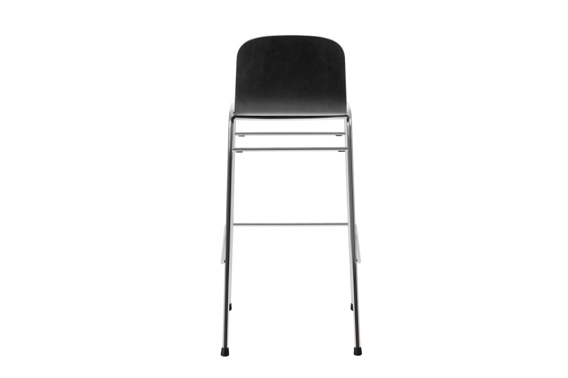 Touchwood Bar Chair, Black / Chrome, Art. no. 20161 (image 4)