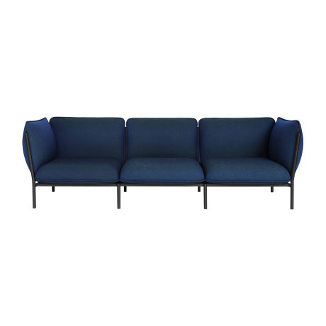 Kumo 3-seater Sofa with Armrests, Mare