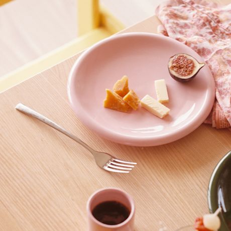 Bronto Plate (Set of 2), Pink
