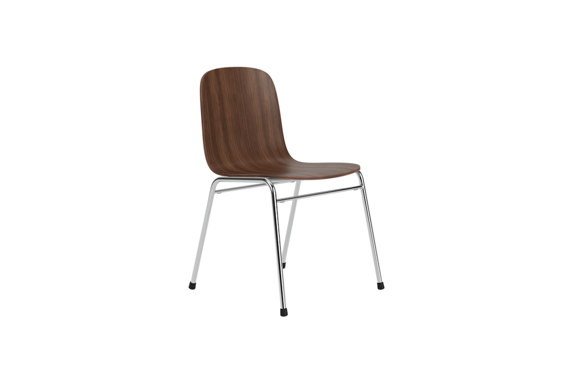 Touchwood Chair, Walnut / Chrome, Art. no. 31633 (image 1)