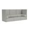 3-seater Sofa High Back with Armrests