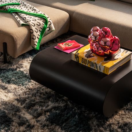 Stump Coffee Table Medium, Black