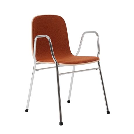 Touchwood Armchair, Canyon / Chrome