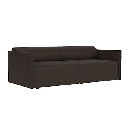 Palo Block 2-seater Sofa Low Back, Autumn 221