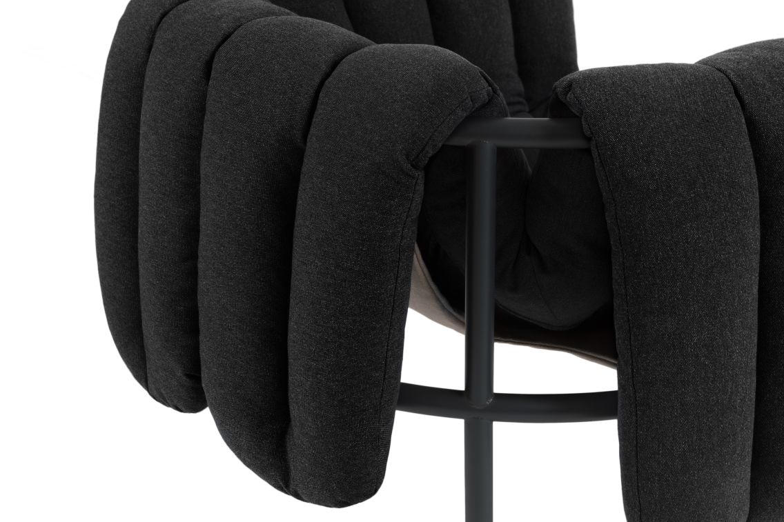 Puffy Lounge Chair, Anthracite / Black Grey (UK), Art. no. 20641 (image 5)