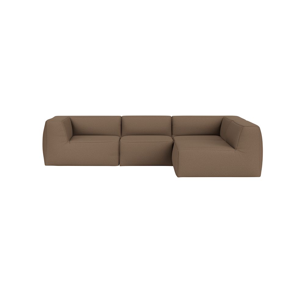 Great 3-seater Sofa Narrow Corner Right by Hem