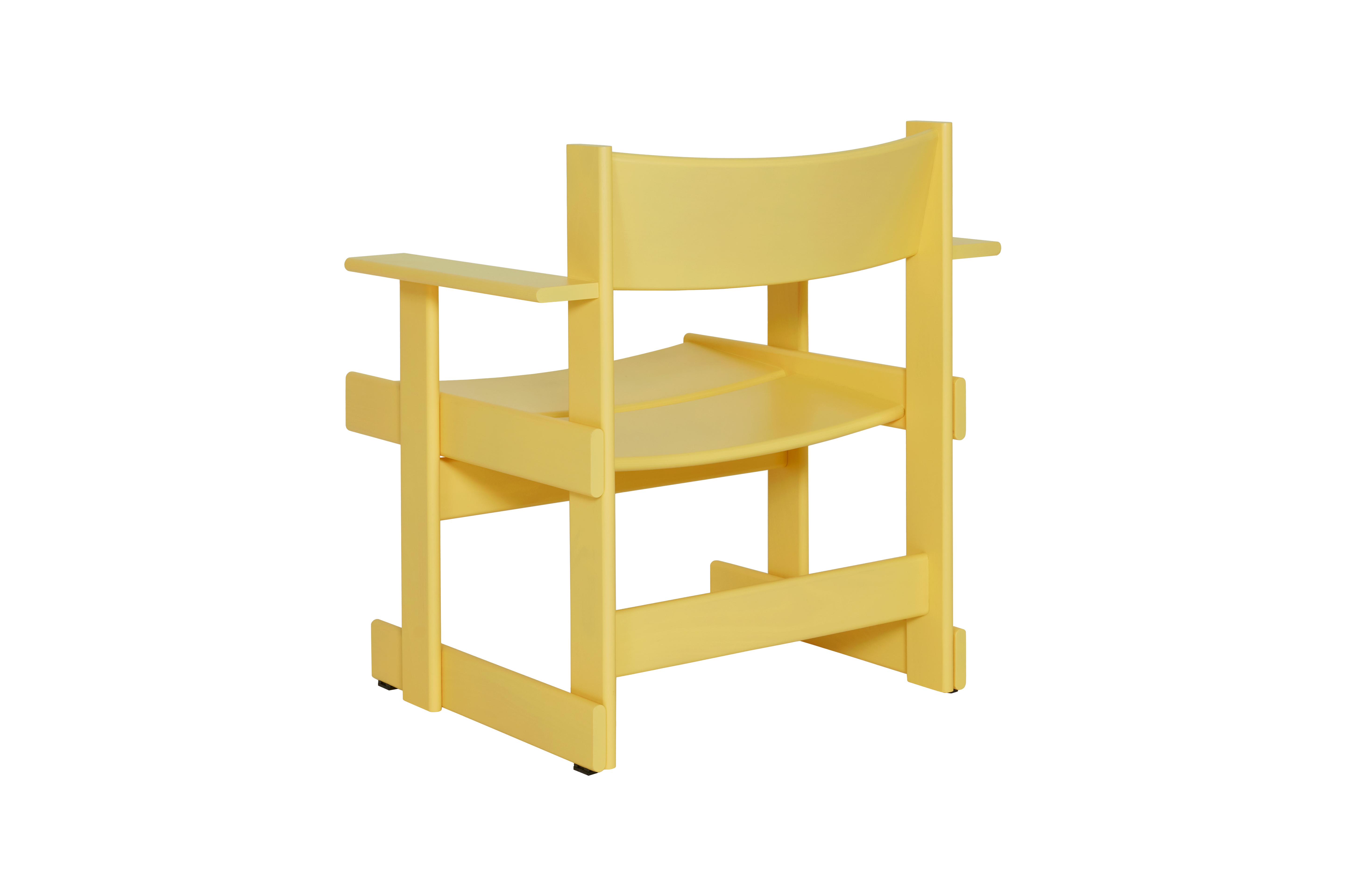 Bullnose Lounge Chair, Yellow, Art. no. 31306 (image 4)