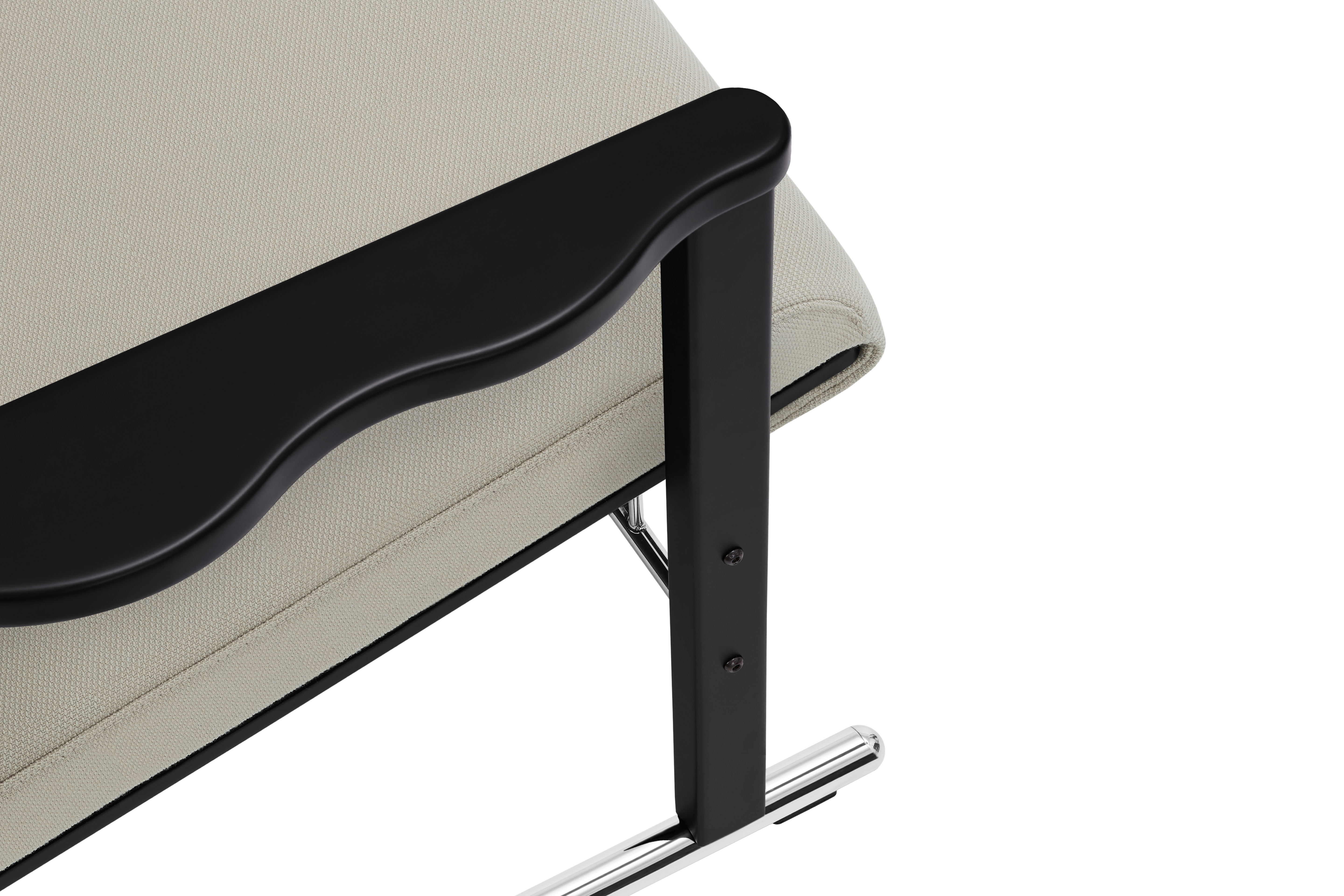 Experiment Lounge Chair, 502 / Black / Light Beige, Art. no. 30941 (image 6)