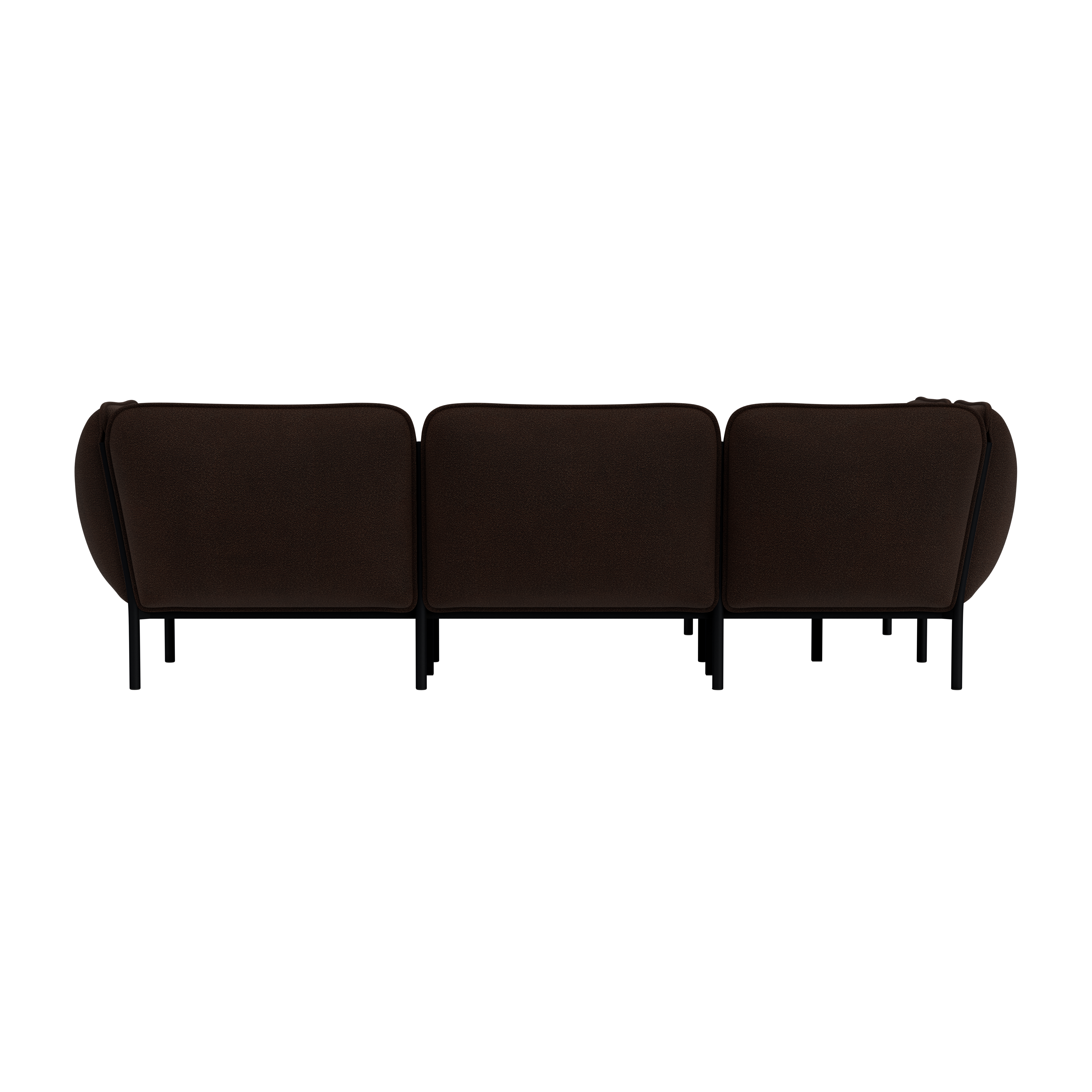 Kumo Corner Sofa Left with Armrest, Sera Rosewood, Art. no. 95606 (image 5)
