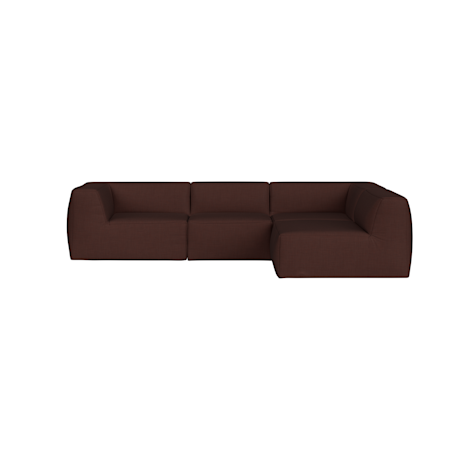 Great 3-seater Sofa Narrow Corner Right, Cifrado 0381