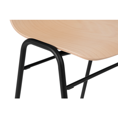 Touchwood Counter Stool, Beech / Black