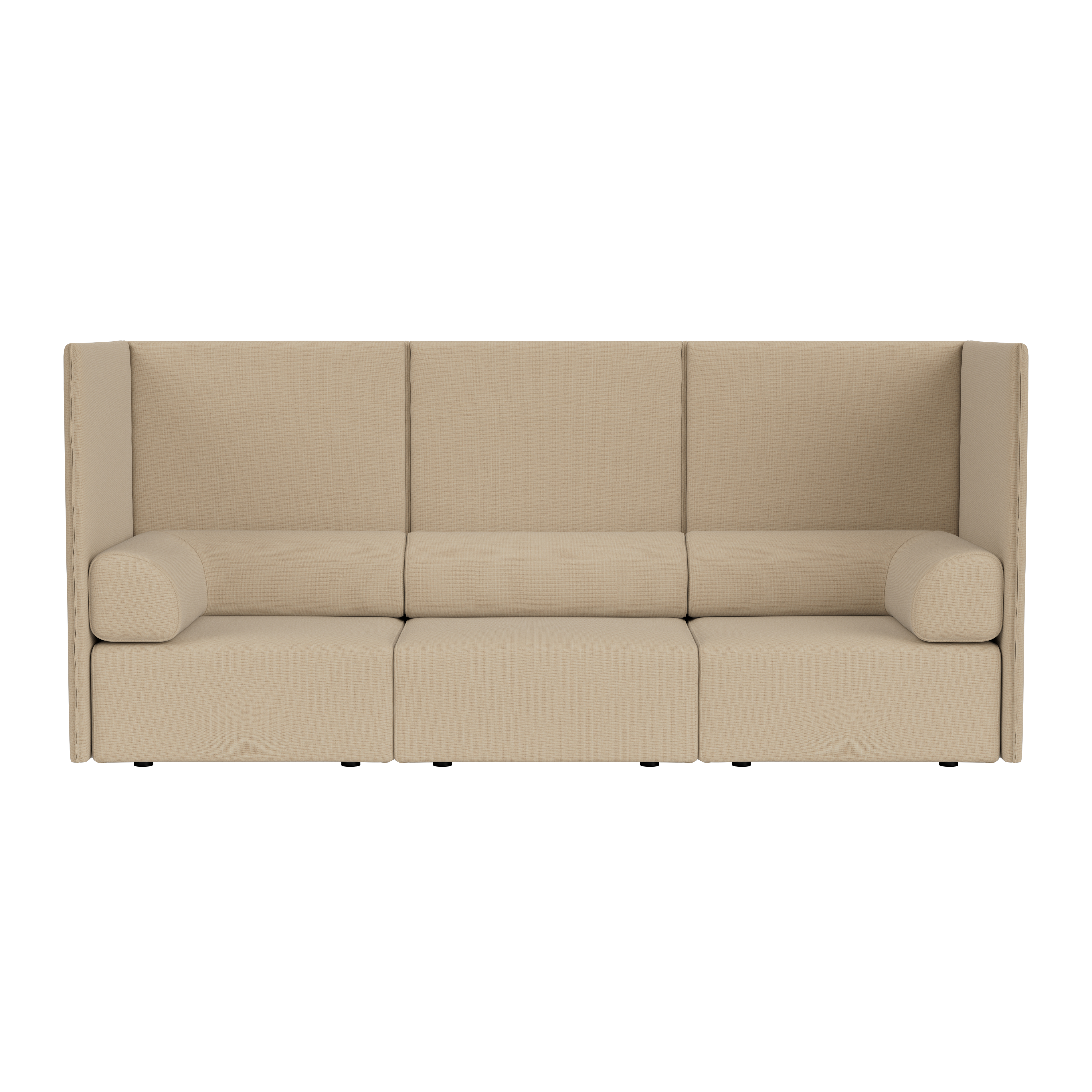 Palo Block 3-seater Sofa High Back with Armrests, Autumn 221 (UK), Art. no. 94984 (image 2)