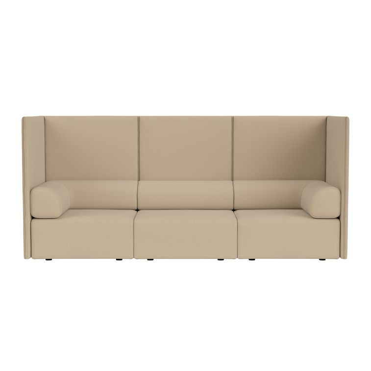 Palo Block 3-seater Sofa High Back with Armrests, Autumn 221 (UK), Art. no. 94984 (image 2)