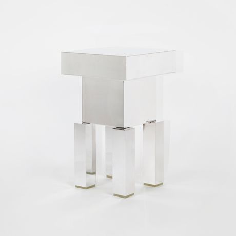 Mirror Block Stool