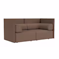 2-seater Sofa Medium Back with Armrests