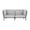 2-seater Sofa with Armrests