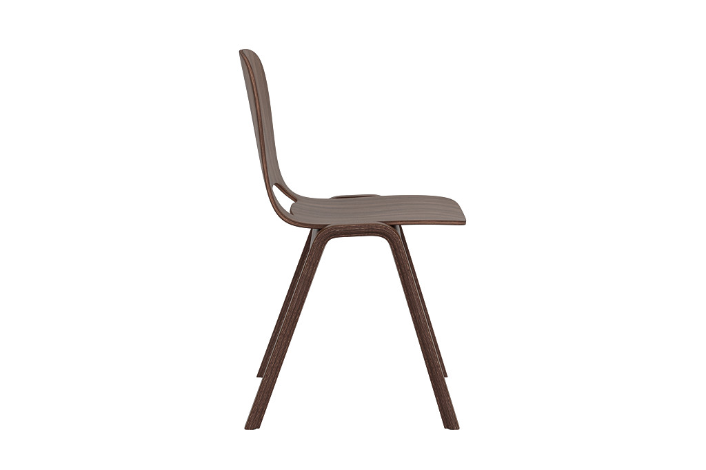 Touchwood Chair (Wooden legs), Walnut, Art. no. 31635 (image 2)