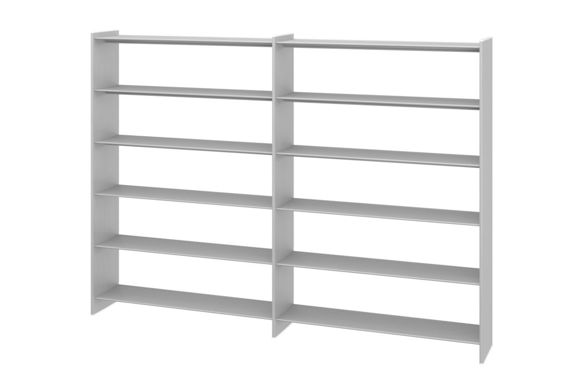 T Shelf H150 / H150, Aluminum, Art. no. 20413 (image 1)