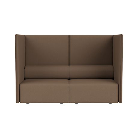 Palo Block 2-seater Sofa High Back, Autumn 361 (UK)