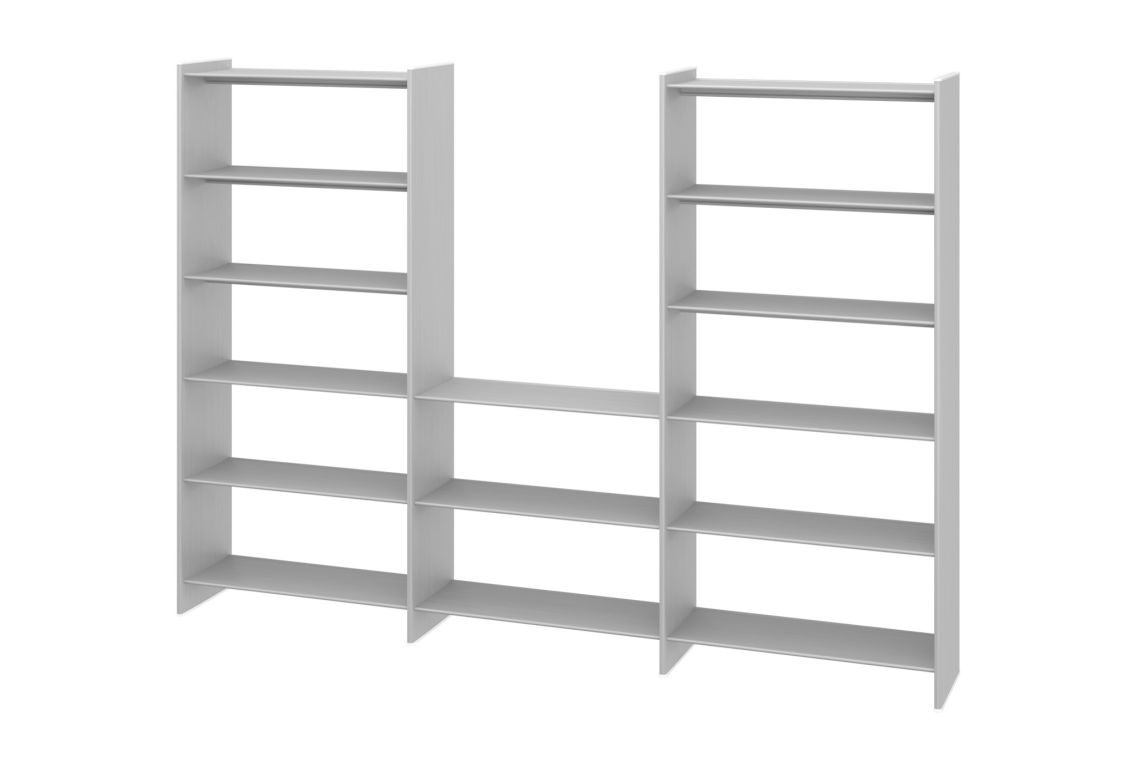 T Shelf H100 / L100 / H100, Aluminum, Art. no. 20414 (image 1)