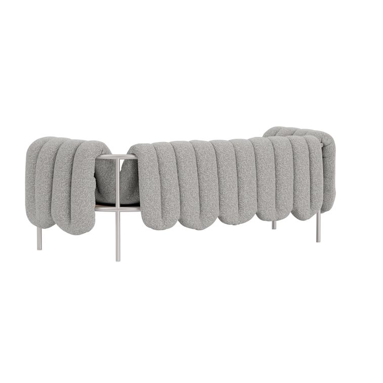 Puffy 2.5-seater Sofa, Storr 0612 / Stainless, Art. no. 31829 (image 5)