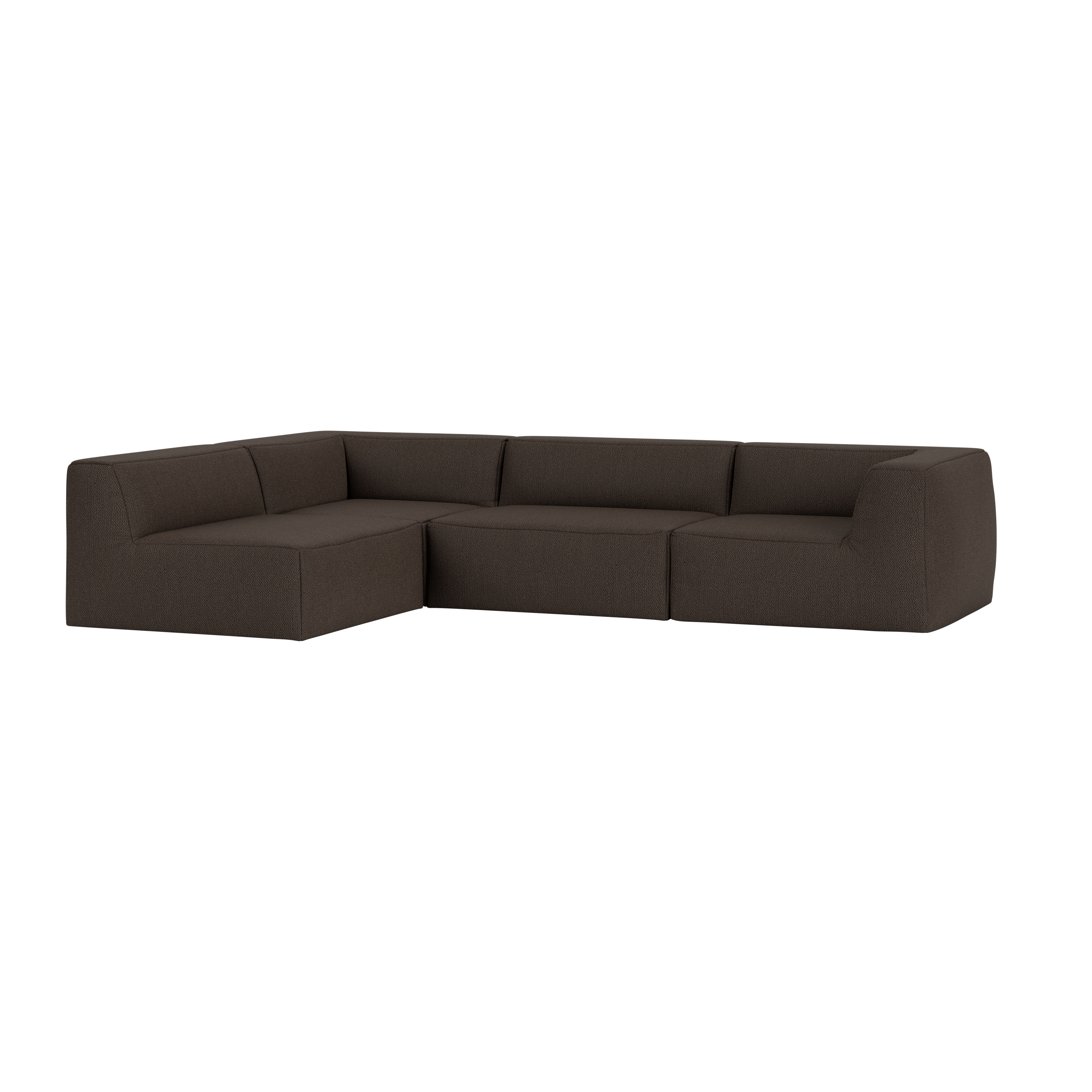Great 3-seater Sofa Corner Left, Safire 0003 (UK)