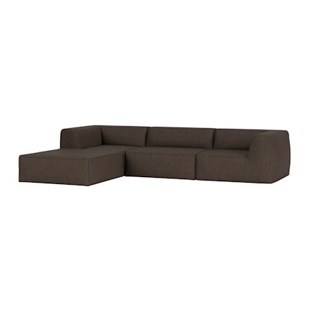 Great 3-seater Sofa Chaise Left, Safire 0003 (UK)